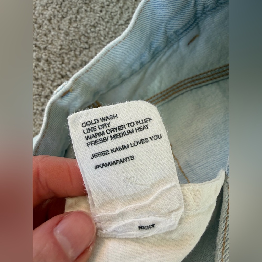 Jesse Kamm Light Wash Jeans - Picture 11 of 15